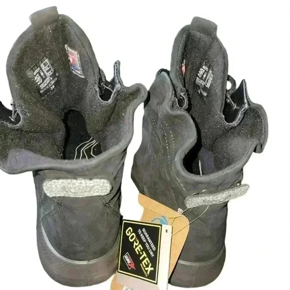 ECCO Women's Solice Mid-Cut Gore-TEX Waterproof Black Boots New with tags No Box - Picture 5 of 16